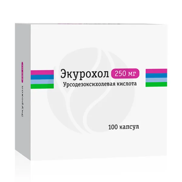 Изображение товара Экурохол капсулы 250мг 100 шт сравнение для печени желчевыводящих путей лечение камней