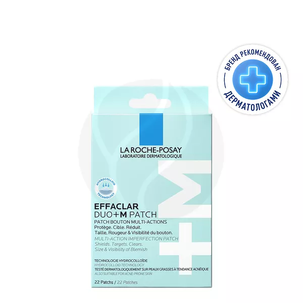 Изображение товара Патчи для проблемной кожи La Roche-Posay Effaclar Duo+M 22 шт Изображение товара Патчи для проблемной кожи La Roche-Posay Effaclar Duo+M 22 шт