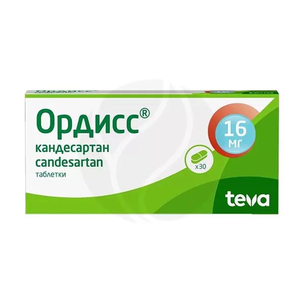 Изображение товара Ордисс таблетки 16мг, №30 Изображение товара Ордисс таблетки 16мг, №30
