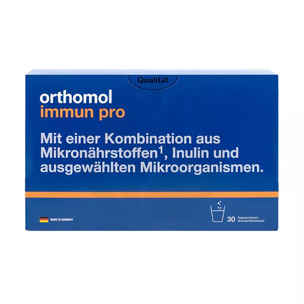 Изображение товара Orthomol Иммун Про набор саше-пакетов, №30 Изображение товара Orthomol Иммун Про набор саше-пакетов, №30