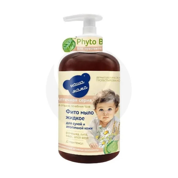 Изображение товара Наша Мама Fito baby Фито мыло жидкое, 300мл