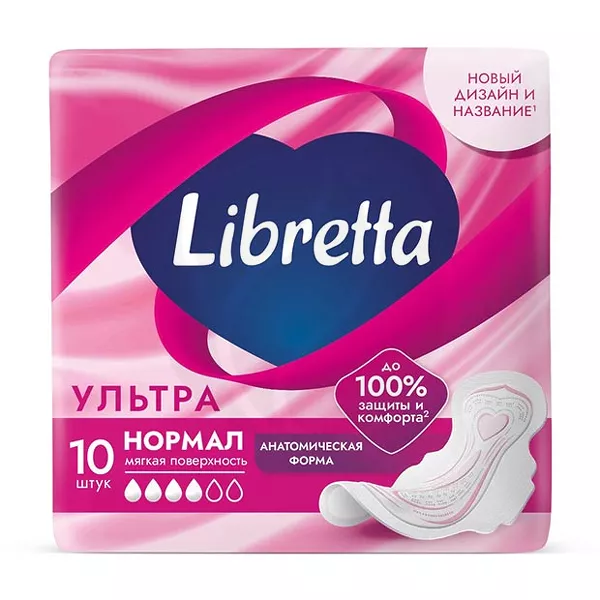 Изображение товара Прокладки Libretta Ультра нормал Изображение товара Прокладки Libretta Ультра нормал