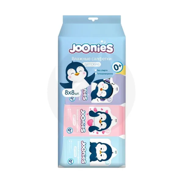 Joonies салфетки влажные детские (0+), №64