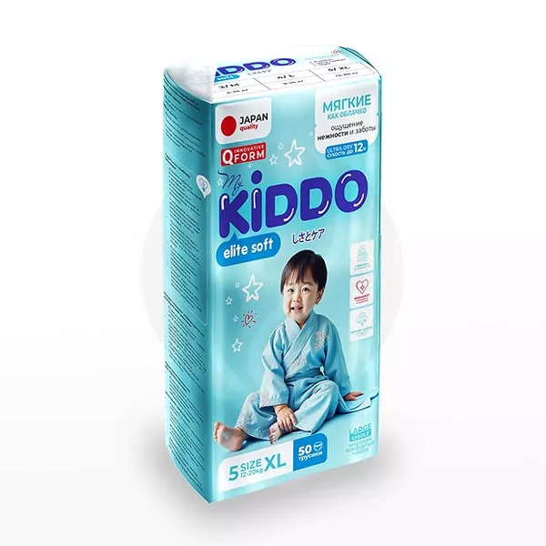 Изображение товара MyKiddo Elite Soft подгузники-трусики XL (12-20 кг), 50шт Изображение товара MyKiddo Elite Soft подгузники-трусики XL (12-20 кг), 50шт