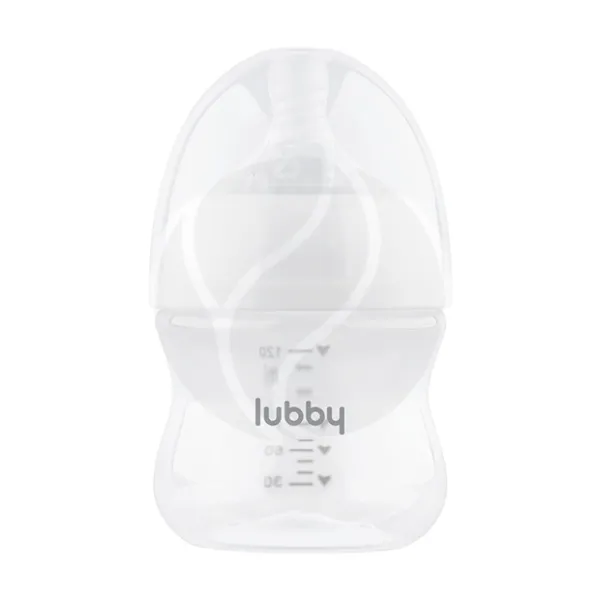 Изображение товара Lubby бутылочка для кормления с силиконовой соской (0+), 120мл