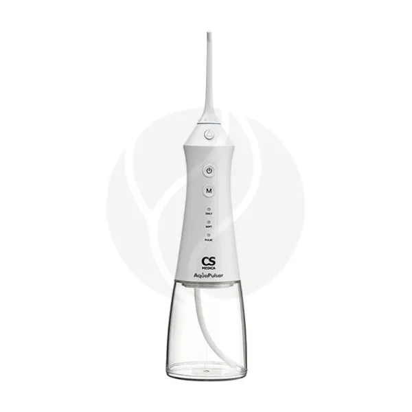 Изображение товара CS Medica AquaPulsar CS-700 Flow White портативный ирригатор с 3 режимами и 5 насадками