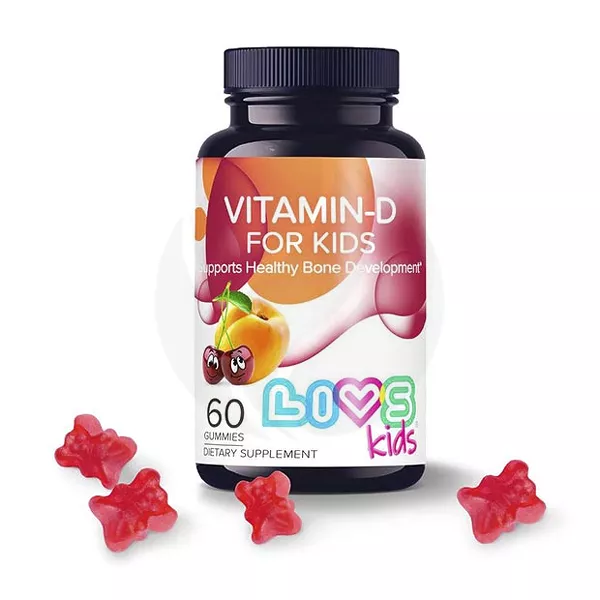 Изображение товара Усилитель иммунитета Livs Витамин D3 детские мармеладные пастилки 400 МЕ Изображение товара Усилитель иммунитета Livs Витамин D3 детские мармеладные пастилки 400 МЕ