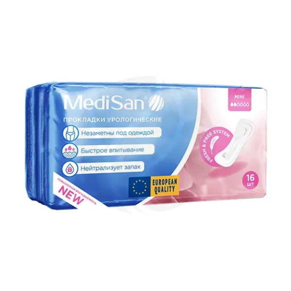 MediSan Mini прокладки урологические для женщин , №16