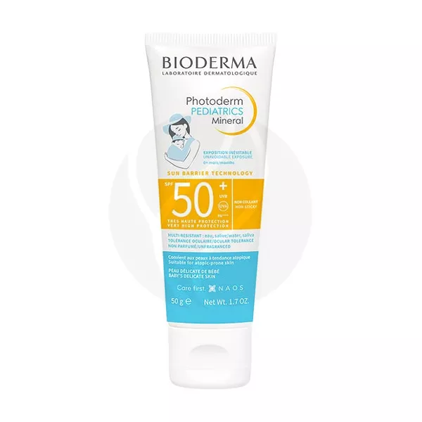 Bioderma Photoderm Pediatrics Mineral крем солнцезащитный детский для лица и тела SPF50+ (0+), 50г