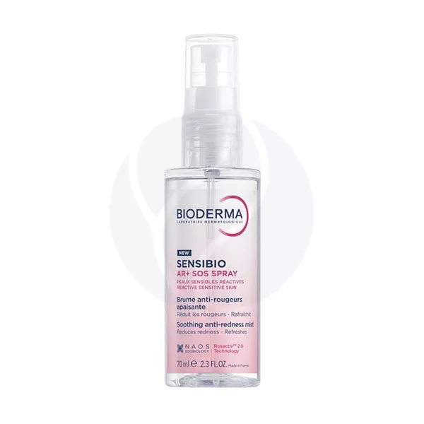Изображение товара Bioderma Sensibio AR+ SOS спрей против покраснений мгновенно восстанавливающий, 70мл Изображение товара Bioderma Sensibio AR+ SOS спрей против покраснений мгновенно восстанавливающий, 70мл