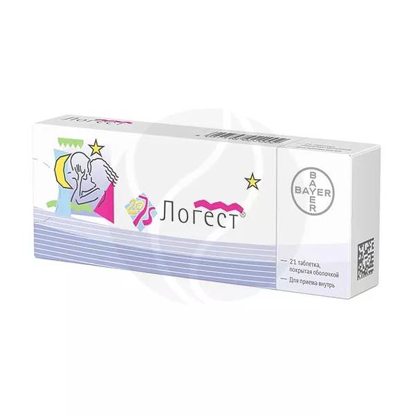 Изображение товара Логест таблетки п/о 75мкг+20мкг, гормональный контрацептив, Германия Изображение товара Логест таблетки п/о 75мкг+20мкг, гормональный контрацептив, Германия
