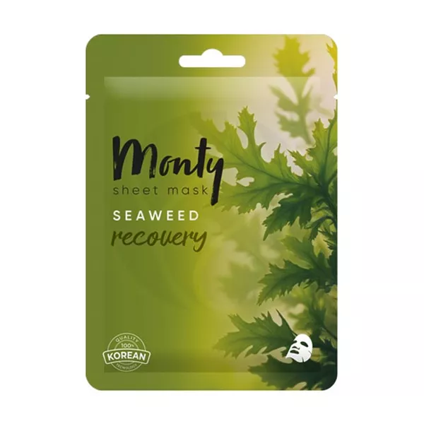 Изображение товара Monty восстанавливающая маска для лица с морскими водорослями 25мл Изображение товара Monty восстанавливающая маска для лица с морскими водорослями 25мл