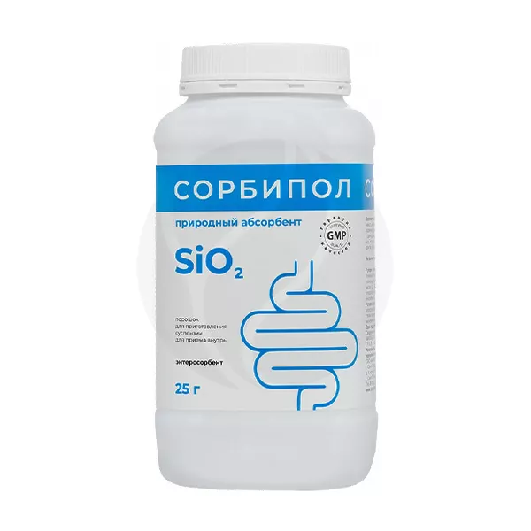Изображение товара Сорбипол порошок для приготовления суспензии 25г Янтарная кислота Россия Изображение товара Сорбипол порошок для приготовления суспензии 25г Янтарная кислота Россия