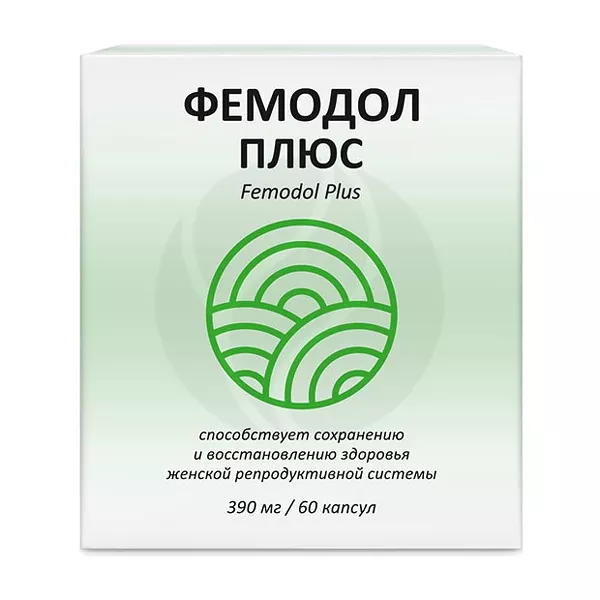 Изображение товара Фемодол Плюс капсулы, №60 Изображение товара Фемодол Плюс капсулы, №60