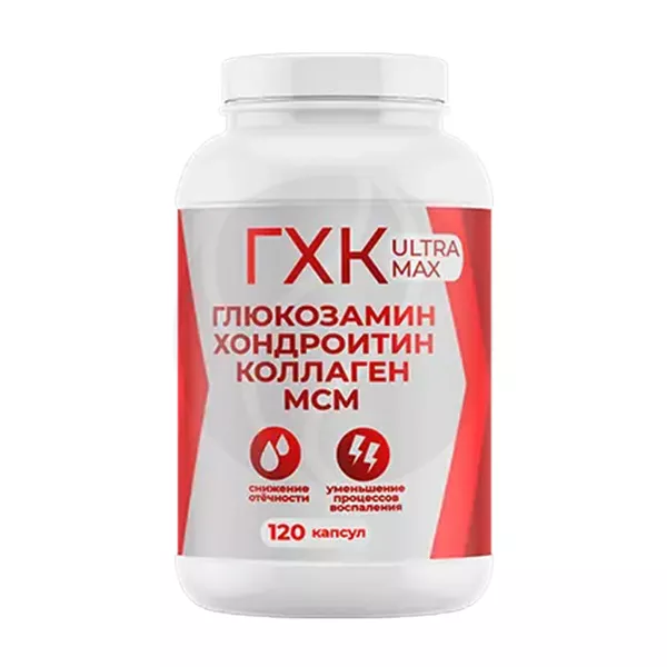 Изображение товара Суставной комплекс Ultra Max Глюкозамин-хондроитин (капсулы) 24 мес Изображение товара Суставной комплекс Ultra Max Глюкозамин-хондроитин (капсулы) 24 мес