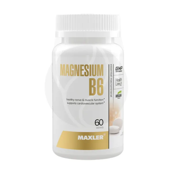 Maxler Магний В6 таблетки, №60