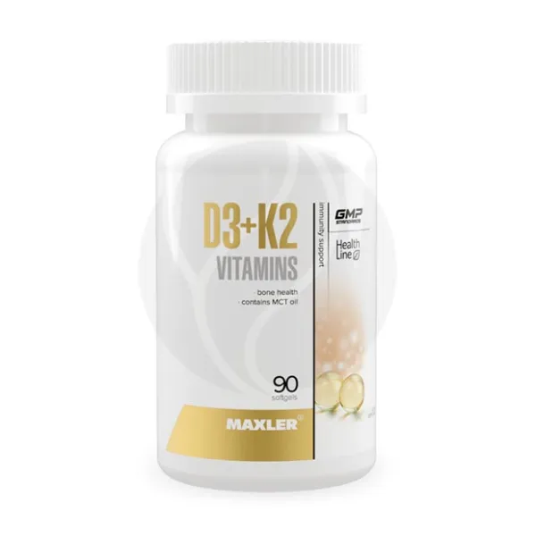 Изображение товара Maxler Витамин Д3+К2 софтгель-капсулы, №90