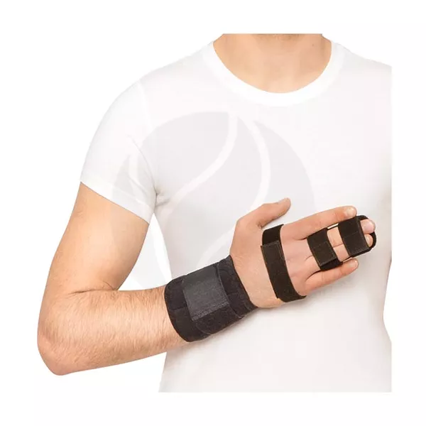 Изображение товара Крейт F-205 бандаж на пястно-фаланговый сустав р.№1(14-21см), цвет черный Изображение товара Крейт F-205 бандаж на пястно-фаланговый сустав р.№1(14-21см), цвет черный