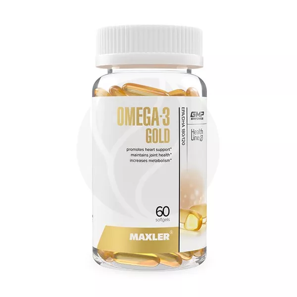 Изображение товара Maxler Омега 3 Голд софтгель-капсулы 60 шт - полезные омега-3 для здоровья Изображение товара Maxler Омега 3 Голд софтгель-капсулы 60 шт - полезные омега-3 для здоровья