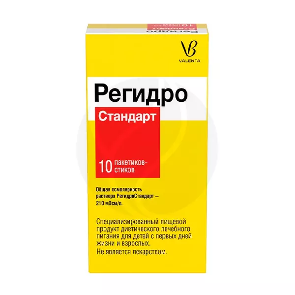 Изображение товара РегидроСтандарт порошок д/пригот. р-ра д/приема внутрь, 4,36г №10 Изображение товара РегидроСтандарт порошок д/пригот. р-ра д/приема внутрь, 4,36г №10