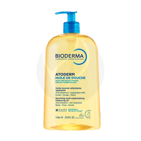 Bioderma Atoderm масло для душа, 1000мл