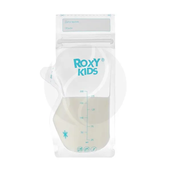 Roxy-kids пакеты для хранения грудного молока, 200мл №25
