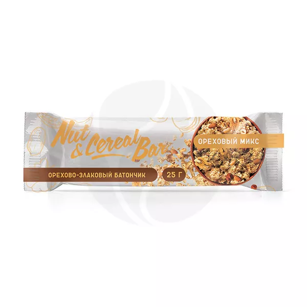 Изображение товара Батончик мюсли Ореховый микс, 25г