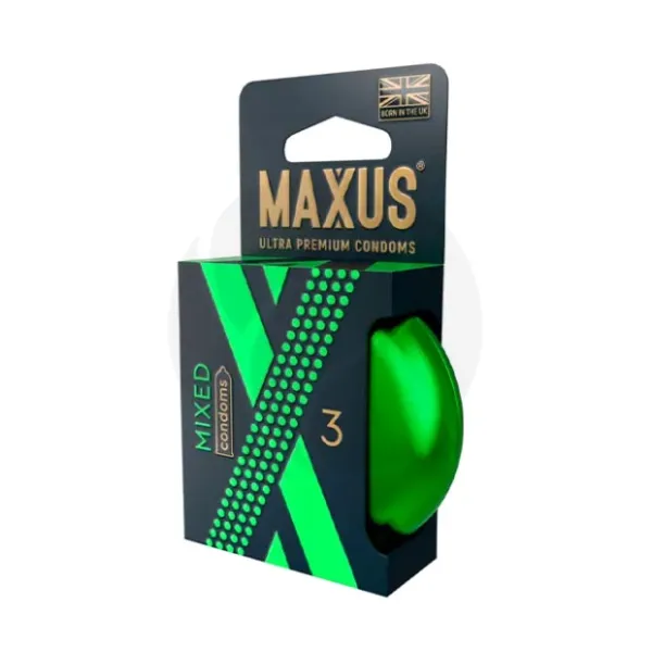 Изображение товара Maxus Mixed презервативы микс-набор №3 безопасный уход за интимной сферой