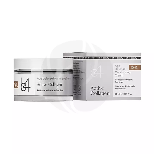 Изображение товара b4 Active Collagen Антивозрастной увлажняющий крем для лица с коллагеном и пептидами, 50мл Изображение товара b4 Active Collagen Антивозрастной увлажняющий крем для лица с коллагеном и пептидами, 50мл