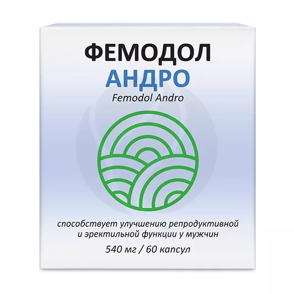 Изображение товара Фемодол Андро капсулы биологическая добавка для мужского здоровья 60 шт Изображение товара Фемодол Андро капсулы биологическая добавка для мужского здоровья 60 шт