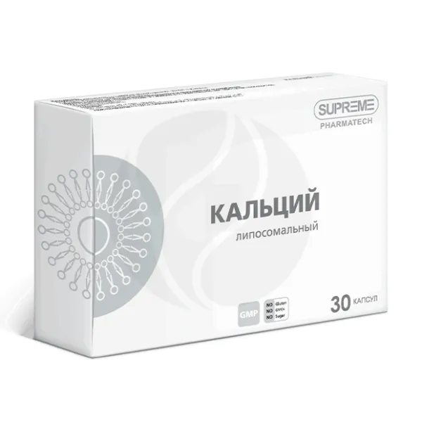 Изображение товара Supreme Pharmatech Кальций липосомальный капсулы, №30