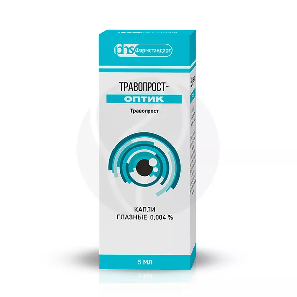 Изображение товара Глазные капли Травопрост-Оптик 0,004% 5мл для снижения внутриглазного давления
