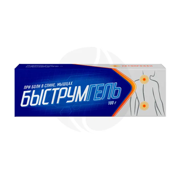 Изображение товара Быструмгель гель 2,5% для наружного применения 100 г