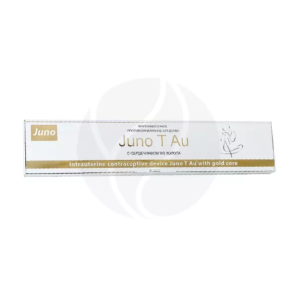 Изображение товара Спираль внутриматочная Juno Т Au противозачаточная для женщин Изображение товара Спираль внутриматочная Juno Т Au противозачаточная для женщин