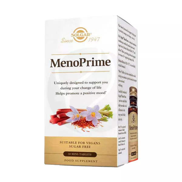 Изображение товара Solgar МеноПрайм таблетки №30 для женского здоровья натуральный комплекс Изображение товара Solgar МеноПрайм таблетки №30 для женского здоровья натуральный комплекс