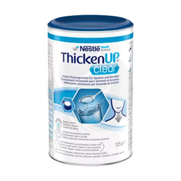 Изображение товара Nestle Resource Thicken Up clear сухая смесь для облегчения глотания 125г Германия Изображение товара Nestle Resource Thicken Up clear сухая смесь для облегчения глотания 125г Германия