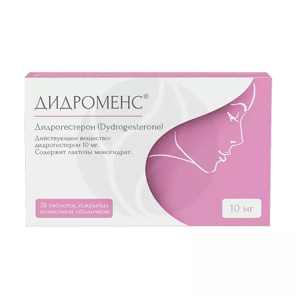 Изображение товара Дидроменс таблетки 10мг покрытые пленочной оболочкой, 28 шт