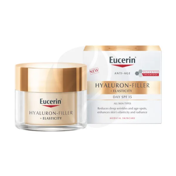 Изображение товара Eucerin Hyaluron-Filler+Elasticity дневной крем против пигментации SPF15 50мл