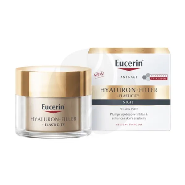 Изображение товара Eucerin Hyaluron-Filler+Elasticity Ночной крем для лица против пигментации 50 мл
