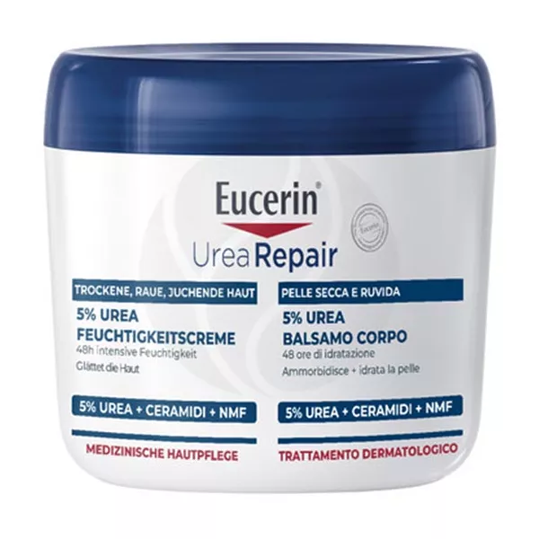 Изображение товара Eucerin UreaRepair Plus Увлажняющий крем с 5% мочевиной, 450мл Изображение товара Eucerin UreaRepair Plus Увлажняющий крем с 5% мочевиной, 450мл