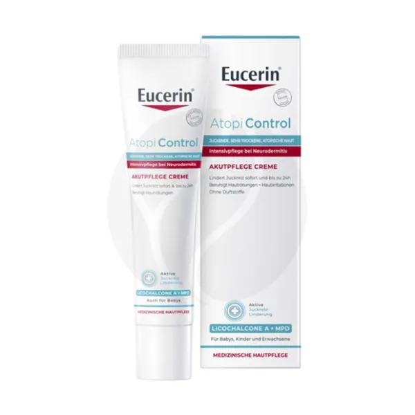 Изображение товара Eucerin AtopiControl успокаивающий крем для взрослых и детей 40 мл