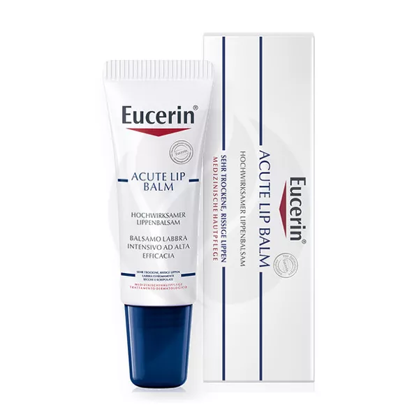 Изображение товара Eucerin Увлажняющий и успокаивающий бальзам для губ 10мл для взрослых и детей Изображение товара Eucerin Увлажняющий и успокаивающий бальзам для губ 10мл для взрослых и детей