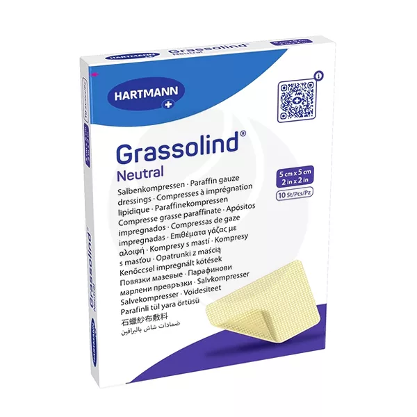 Изображение товара Hartmann Grassolind Neutral повязка 5x5см (10 шт) Изображение товара Hartmann Grassolind Neutral повязка 5x5см (10 шт)