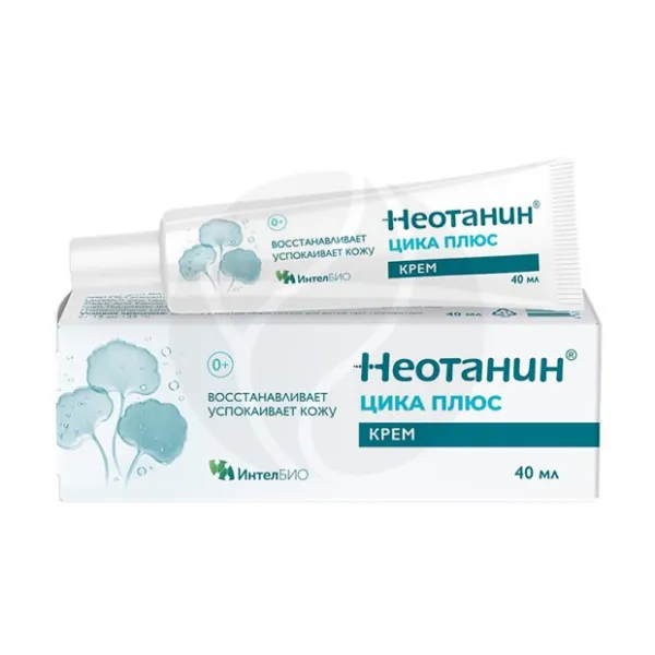 Изображение товара Неотанин Цика Плюс крем 40мл для заживления и восстановления кожи