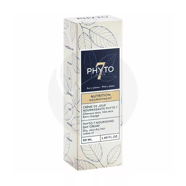 Изображение товара Питательный крем для сухих волос Phyto 7 Nourishment 50 мл Изображение товара Питательный крем для сухих волос Phyto 7 Nourishment 50 мл