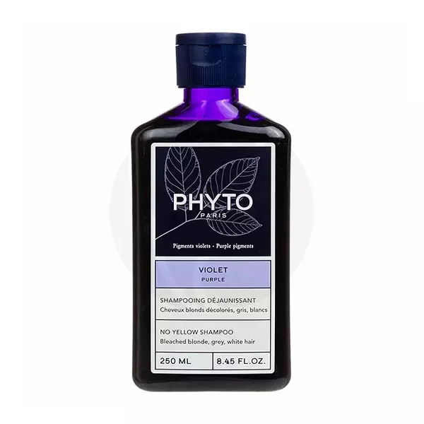 Изображение товара Фито Вайолет шампунь против желтизны волос 250 мл натуральный уход для окрашенных и седых волос