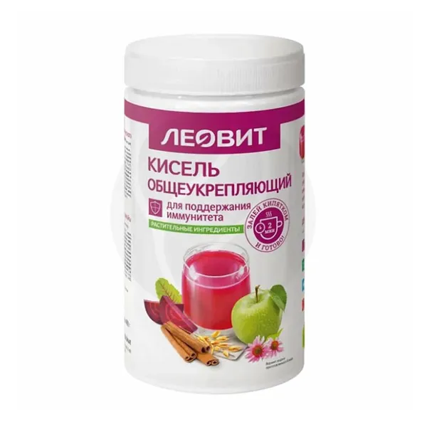 Изображение товара Леовит кисель общеукрепляющий 400г для иммунитета и профилактики заболеваний