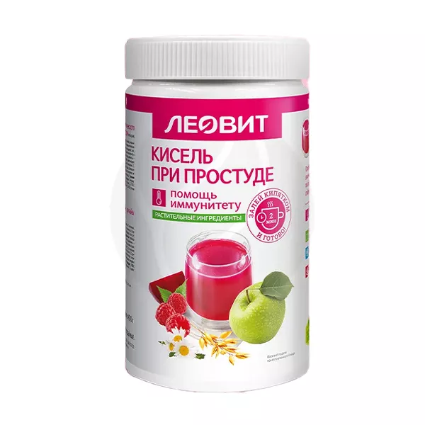 Изображение товара Леовит кисель при простуде 400 г натуральный профилактический напиток Изображение товара Леовит кисель при простуде 400 г натуральный профилактический напиток