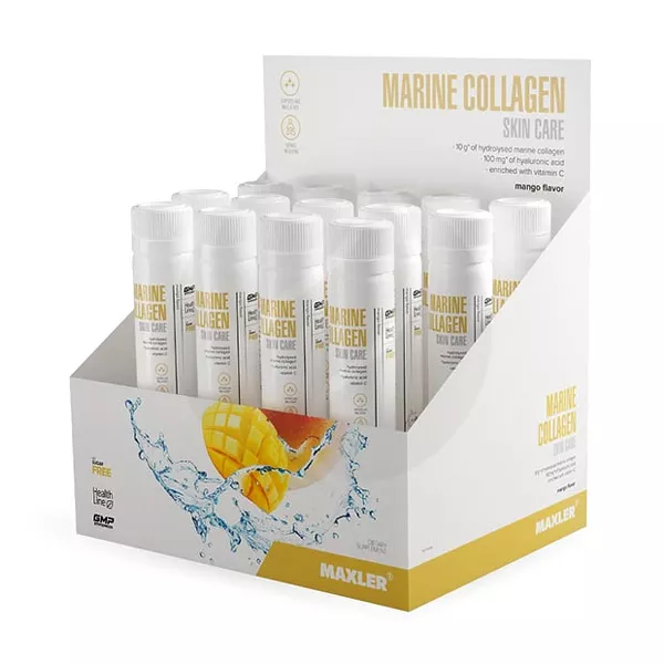 Изображение товара Maxler Skin Care Морской коллаген с витамином С и гиалуроновой кислотой жидкость 25мл Изображение товара Maxler Skin Care Морской коллаген с витамином С и гиалуроновой кислотой жидкость 25мл