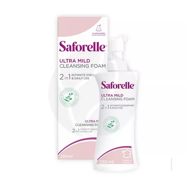 Изображение товара Saforelle Пенка для интимной гигиены ультра-мягкая 250мл